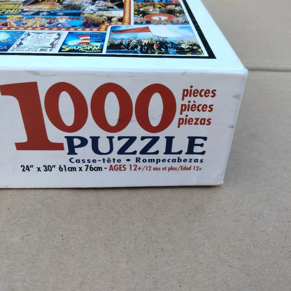 White Mountain 1000 Piece Puzzle 